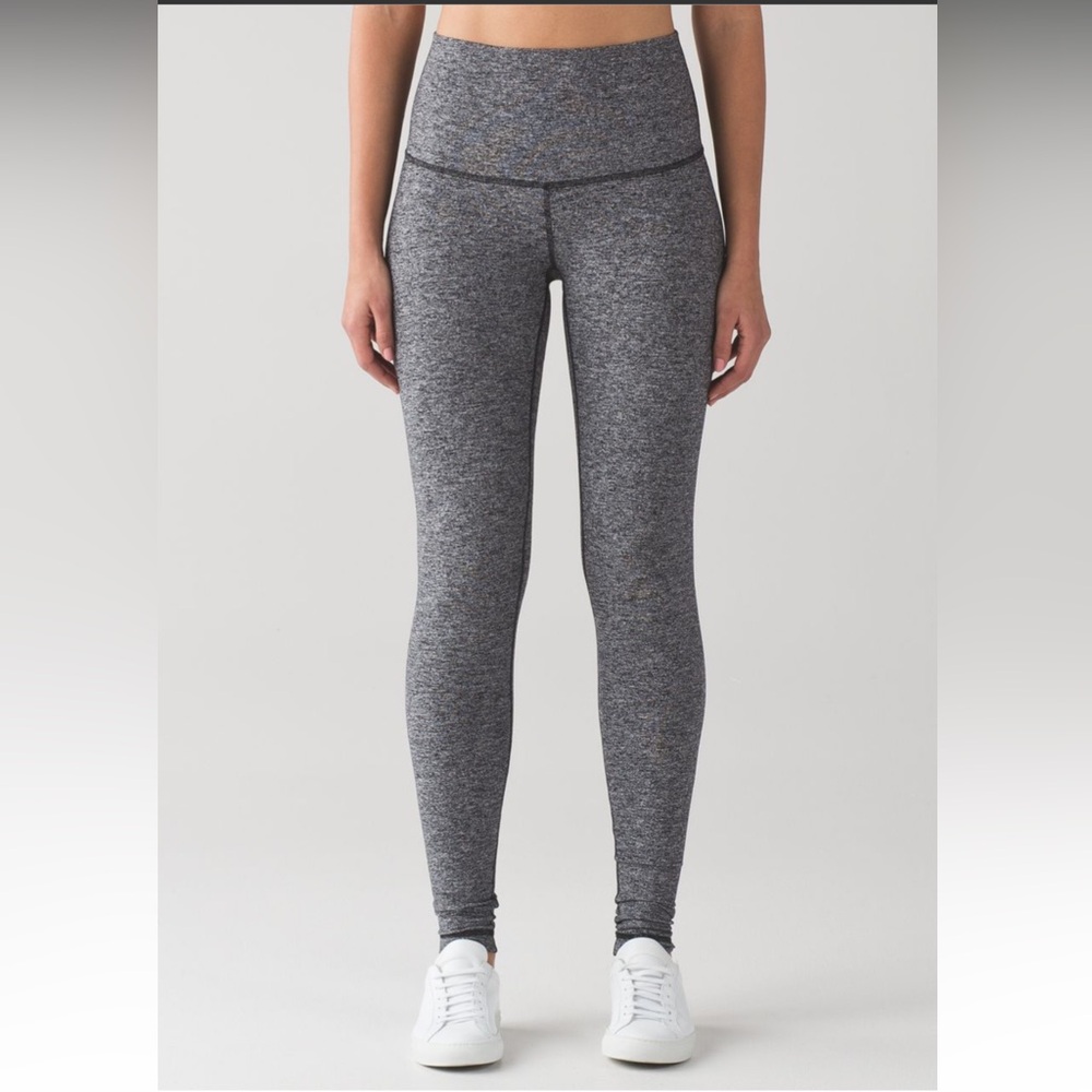 Wunder Under High-Rise Tight 28” in Heathered Black